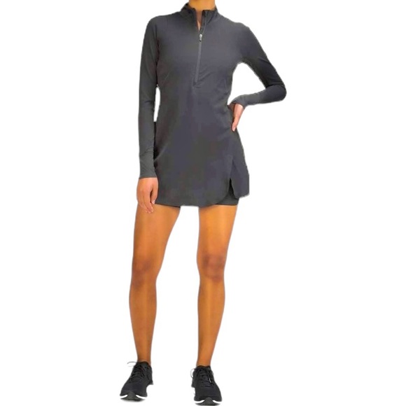 Lululemon Nulux Long Sleeve Tennis Dress Size 12 - Picture 13 of 13